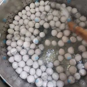 多功能全自動(dòng)包心肉丸機(jī)客戶反饋不錯(cuò)！